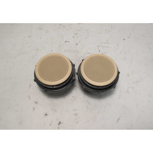 BMW E46 3-Series Rear Door Lateral Mid-Range Spekaer Driver Pair Beige Tan USED