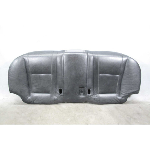 2002-2008 BMW E65 E66 7-Series Rear Seat Bottom Pad Black Leather Cup Holder OEM