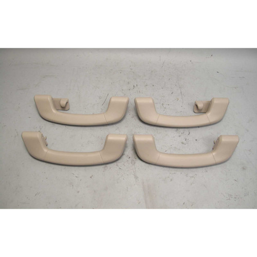2009-2017 BMW F01 7-Series F07 GT Interior Roof Handle Set Oyster Plastic OEM
