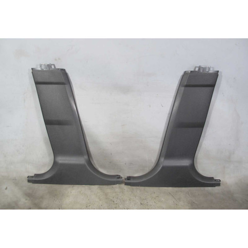 2011-2016 BMW F10 5-Series Sedan Int B- Pillar Column Lower Cover Pair Black OEM