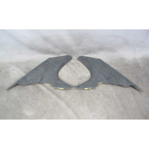 2005-2010 BMW E60 5-Series Sedan Rear Interior C- Pillar Column Covers Alcantara