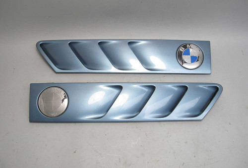 BMW Z3 Roadster Coupe Side Cowl Grille Pair Left Right Atlanta Blue 1996-2002 OE