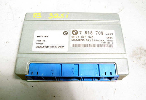 BMW E46 2003 325xi 330xi X5 AWD Automatic Transmission Control Module 7618709