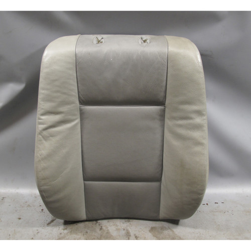 00-02 BMW E53 X5 Right Front Passenger Seat Backrest Cushion Grey Leather OEM