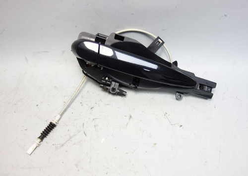 BMW E90 E91 3-Series Right Rear Exterior Door Handle Light Black Sapphire OEM