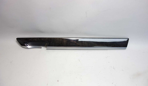 09-15 BMW F01 7-Series F02 Right Front  Passenger Door Wood Trim Anthracite Ash