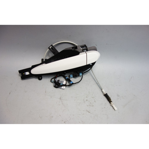 2006-2013 BMW E90 3-Series Left Rear Exterior Door Handle Alpine White 3 OEM