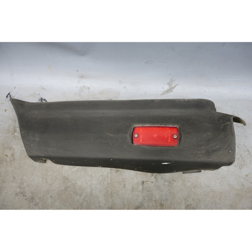 1984-1985 BMW E30 3-Series Left Rear Bumper Cover Trim w/ Reflector OEM