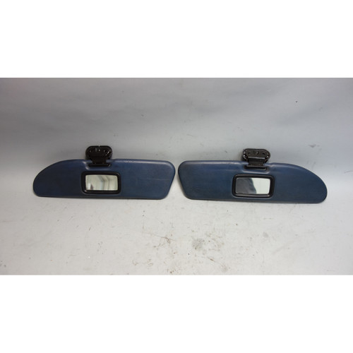 1998-2002 BMW Z3 E36/7 M Roadster Interior Sun Visor Pair Estoril Blue OEM