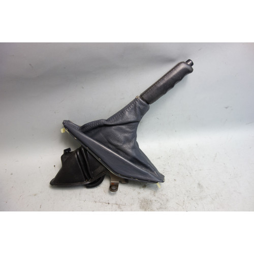 1988-1990 BMW E32 7-Series Emergency Handbrake Lever Handle Indigo Leather OEM