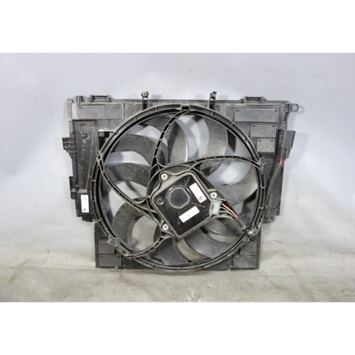 2014-2016 BMW F10 528i 528iX Auxilary Aux Electric AC Cooling Fan w Frame