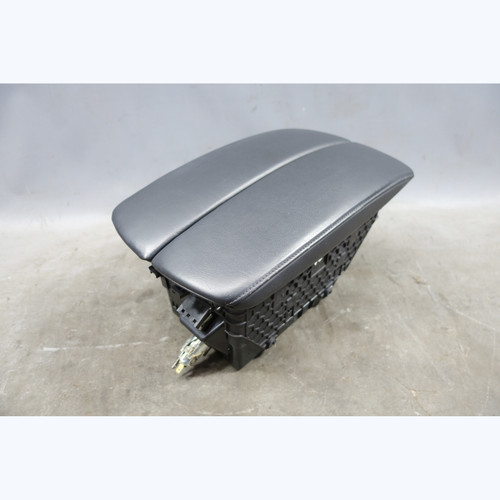 2008-2014 BMW E71 X6 SAC Front Center Console Armrest Black Oregon Leather OEM