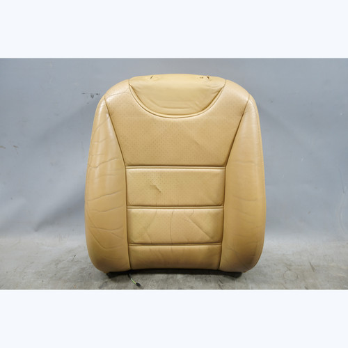 2003-2004 Porsche 955 Cayenne S Turbo Left Drivers Seat Backrest Beige Leather