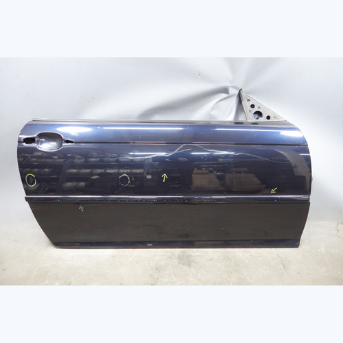 2000-2006 BMW E46 3-Series 2-door Right Passenger Outer Door Shell Carbon Black