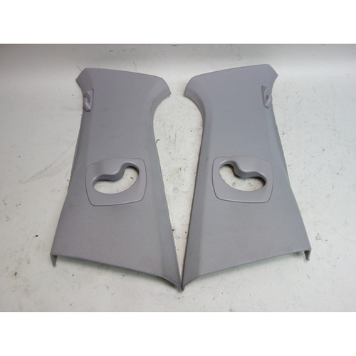 2011-2016 BMW F10 5-Series Sedan Interior B- Pilar Column Covers Everest Grey OE