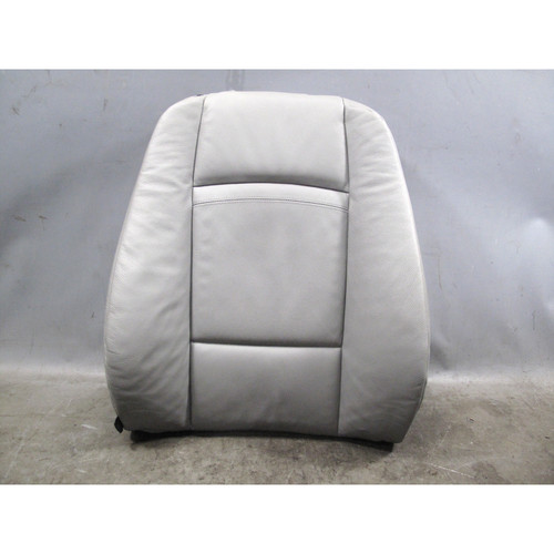 2007-2009 BMW E92 3-Series Front Right Seat Backrest Cushion Grey Leather OEM