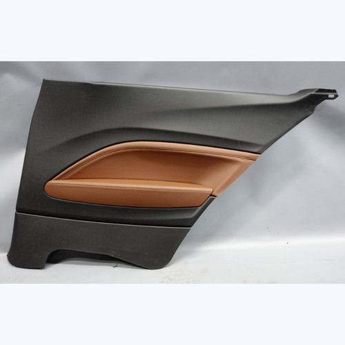 2014-2017 BMW F22 2-Series Right Rear Interior Door Panel Trim Terra Leather OEM