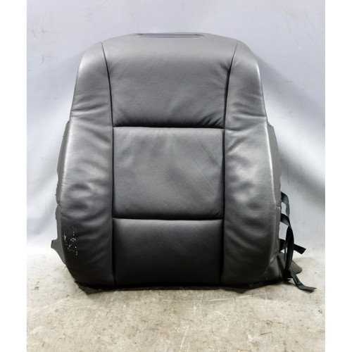 2004-2010 BMW E60 E61 5-Series Front Upper Seat Leather Cushion Backrest Black