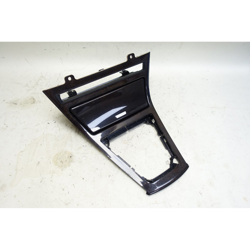 BMW E83 X3 SAV Late Model Front Center Console Wood Cover Trim Ash Grain OE