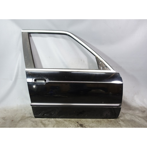 1985-1991 BMW E30 3-Series Sedan Right Front Passenger Door Shell Jet Black OEM