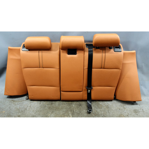 2004-2006 BMW E83 X3 Early Rear Seat Backrest Terra Cotta Brown Leather OEM