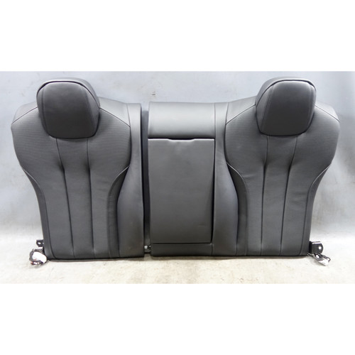 2013-2015 BMW F06 6-Series Folding Rear Seat Backrest Black Leather Perforated