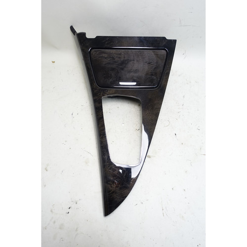 2012-2018 BMW F06 F13 6-Series Coupe Front Center Console Wood Trim Grey Poplar