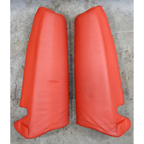 2007-2010 BMW E93 3-Series Covertible Rear Seat Side Panel Bolster Red Leather