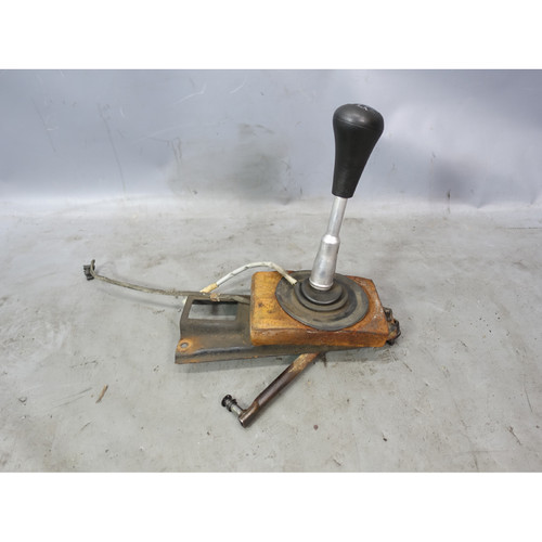 1983-1985 BMW E28 528e Shifter Assembly for Manual Transmission w Knob OEM 1983-1985 BMW E28 528e Shifter Assembly for Manual Transmission w Knob OEM
