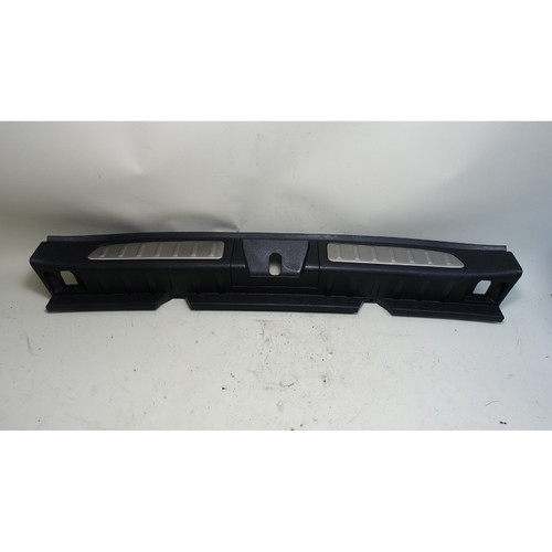 2013-2015 BMW E84 X1 SAV Rear Trunk  Locking Sill Cover Trim with Metal Inserts