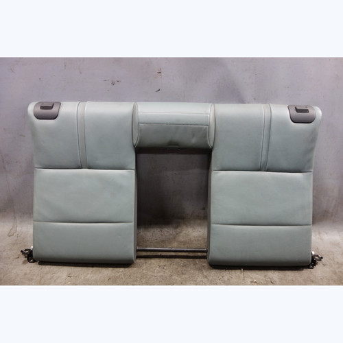 2008-2013 BMW E93 M3 Convertible Rear Seat Backrest Pad Palladium Silver Leather