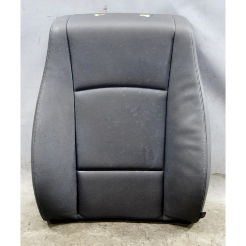 DAMAGED 2013-2015 BMW X1 SAV Front Right Seat Backrest Cushion Black Vinyl OEM
