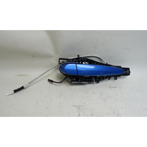 2012-2017 BMW F30 F31 3-Series 4dr Right Rear Exterior Door Handle Estoril Blue
