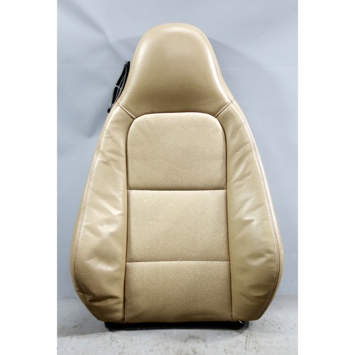 1999-2000 BMW Z3 E36 Roadster Right Front Passenger Seat Backrest Beige Leather