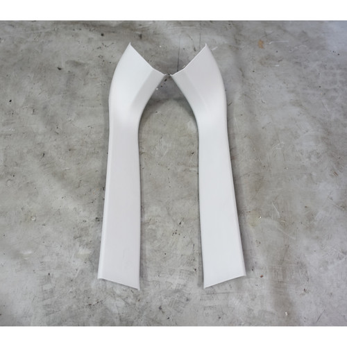 2006-2012 BMW E91 3-Series Wagon Rear Int Trunk Lid Hatch Pillar Covers Grey OEM