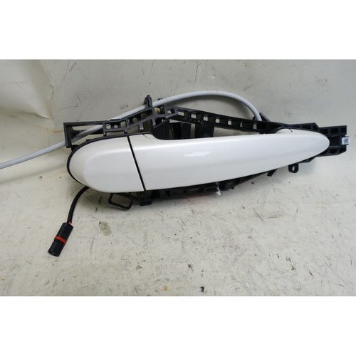14-20 BMW F36 4-Series F34 GT Right Rear Exterior Door Handle Mineral White OEM