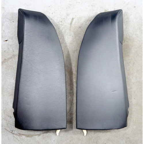 2011-2016 BMW F10 5-Series Rear Backrest Side Bolsters 4 Folding Seats Black OEM