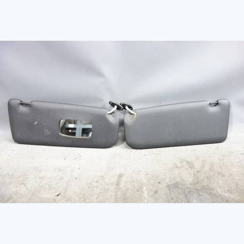 Damaged 1984-1993 BMW E30 3-Series Sun Visor Pair Left Right Anthrazit OEM