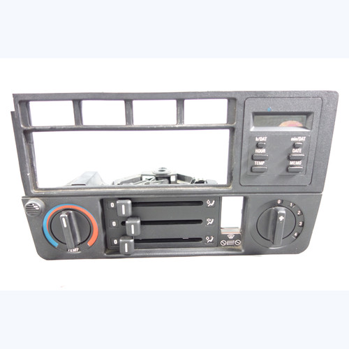 Damaged 1984-1991 BMW E30 Climate Control Radio Surround Trim Face Panel OEM