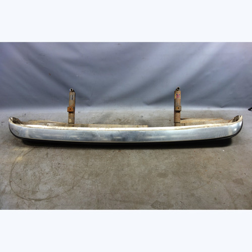 Damaged 1978-1979 BMW E23 733i 7-Series Aluminum Rear Bumper Cover w/ Shocks OEM