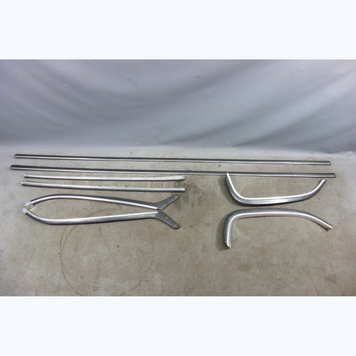 1978-1984 BMW E23 733i 7-Series Exterior Chrome Window Moulding Trim Set OEM 1978-1984 BMW E23 733i 7-Series Exterior Chrome Window Moulding Trim Set OEM