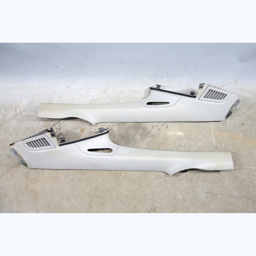 1998-2006 Porsche 996 911 Coupe Rear C-Pillar Cover Trim Pair Graphite Grey OEM