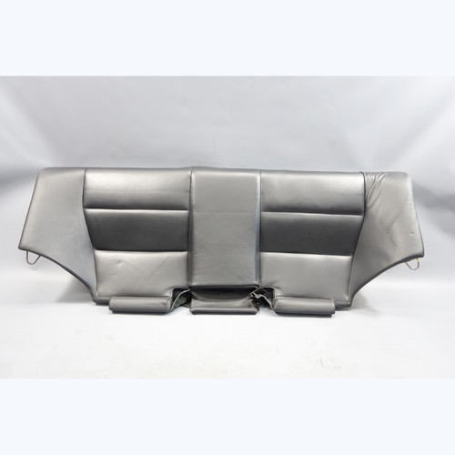 00-06 BMW E46 3-Series 2dr Factory Rear Seat Bottom Bench Black Napa Leather OEM