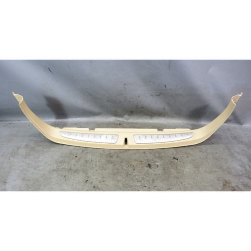 2014-2019 BMW F31 3-Series Touring Wagon Rear Trunk Loading Sill Trim Beige OEM