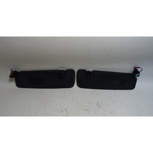 2013-2018 BMW F06 F13 6-Series Coupe Factory Interior Sun Visor Pair Alcantara