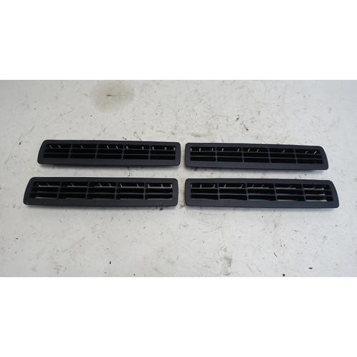 1989-1993 BMW E30 3-Series Factory Rear Window Shelf Air Vent Set of 4 OEM 1989-1993 BMW E30 3-Series Factory Rear Window Shelf Air Vent Set of 4 OEM