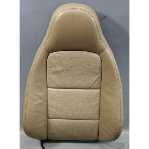 1996-1998 BMW Z3 Roadster Right Passenger Seat Backrest Sand Beige Leather