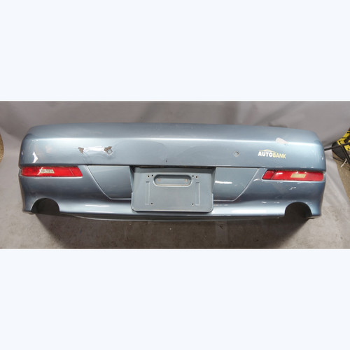 Damaged 2008-2010 BMW E63 E64 650i Rear Bumper Cover Trim PDC Atlantic Blue OEM