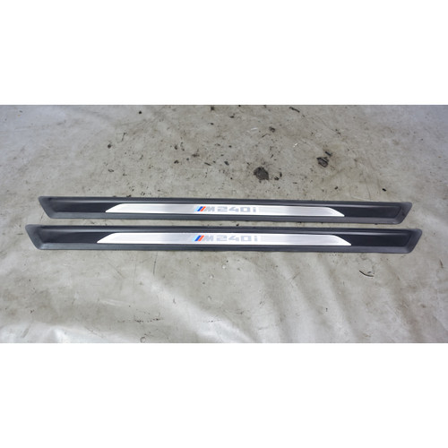2016-2020 BMW F23 2-Series M240i Convertible Door Sill Cover Trim for Entry OEM