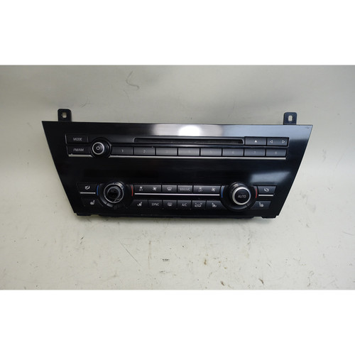 Damaged 2012-2015 BMW F06 F12 6-Series Climate Control Radio Interface Panel OEM